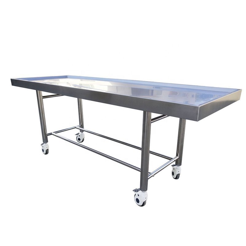 HEAVY DUTY MORTUARY TABLE - EMBALMING TABLE & TROLLEY Kenya